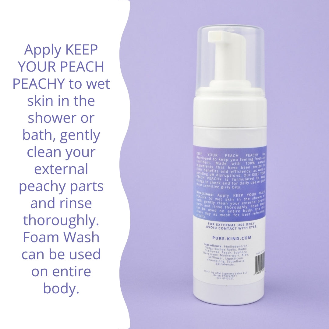 KEEP YOUR PEACH PEACHY Feminine Foam Wash