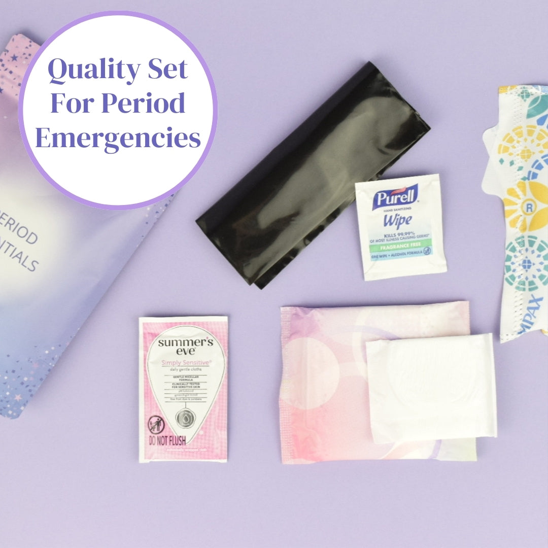 Period Essentials Kit for Teens (10 Pack)